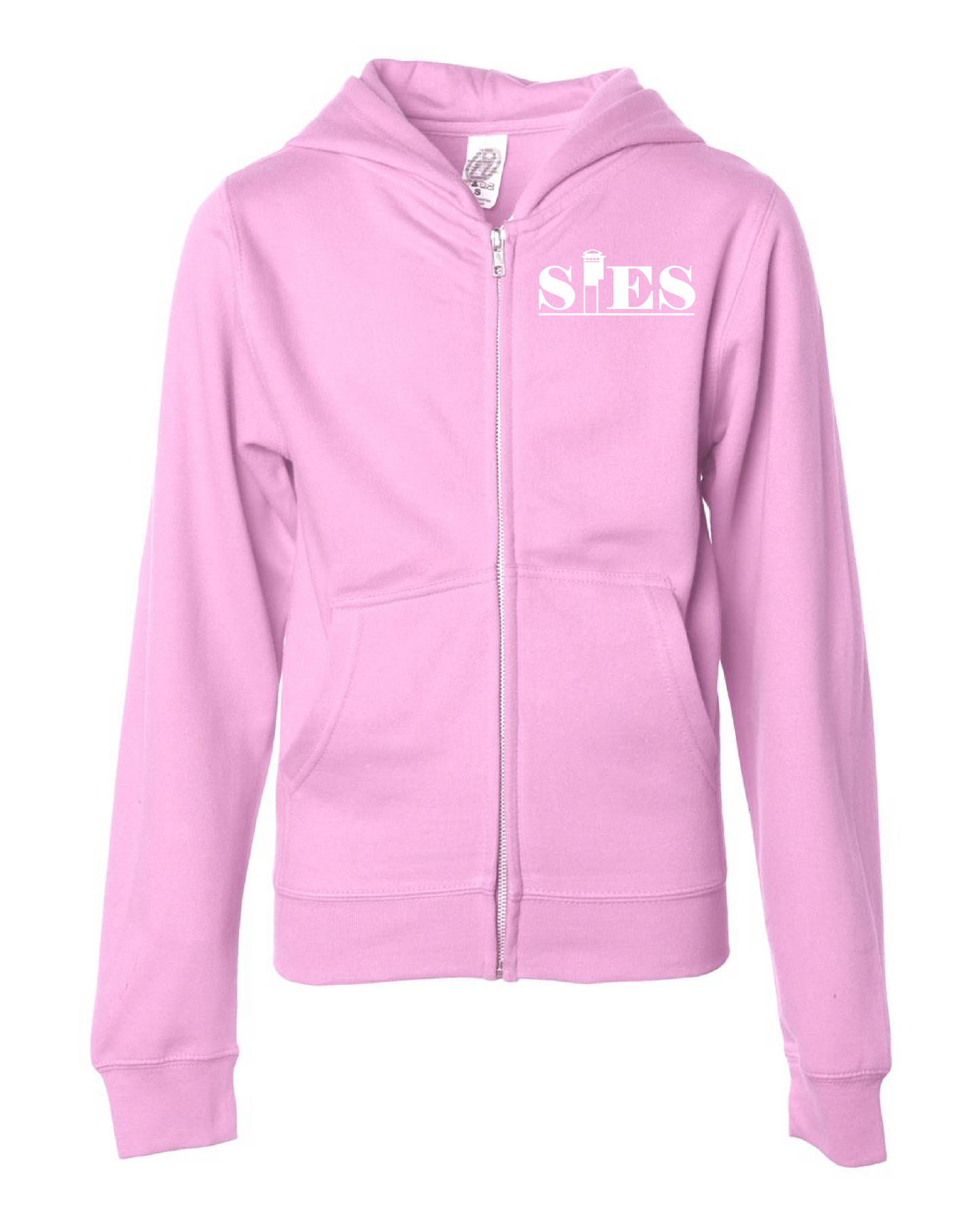 Youth Midweight Full-Zip Hooded Sweatshirt SIES