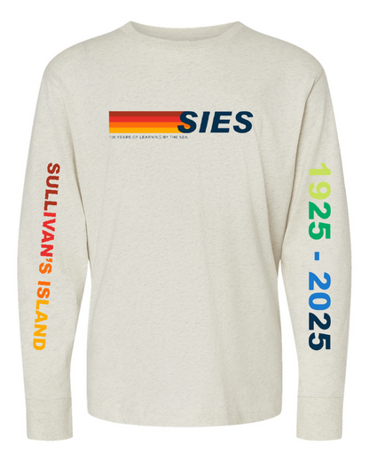 Unisex Retro 100 Year Celebration Long Sleeve Tee SIES 102