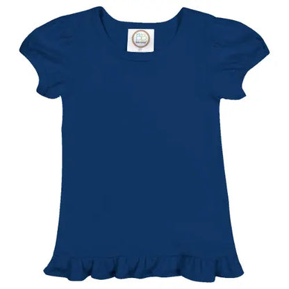 Girl's Short Sleeve Ruffle Tee Shirt - An Initial Impression