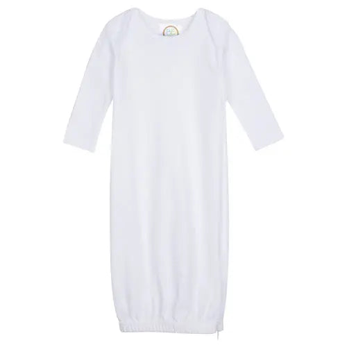 Long Sleeve Infant Gown with Hidden Zipper - An Initial Impression