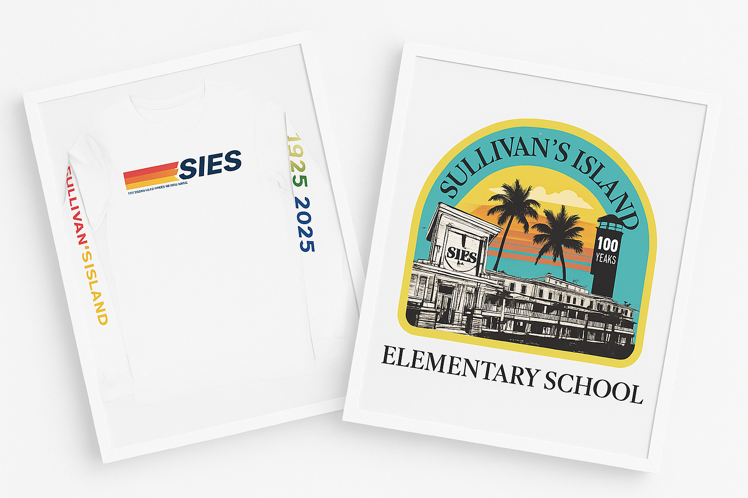 SIES Diagonal Frames Banner