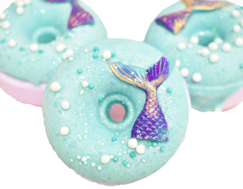 Indulgence Bath Bakery - Mermaid Kisses Donut Bath Bomb