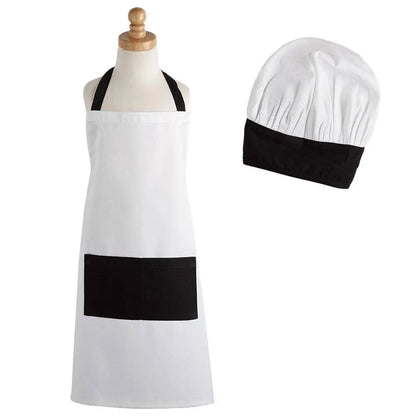 Children's Chef Gift Set Design Imports An Initial Impression Black-White