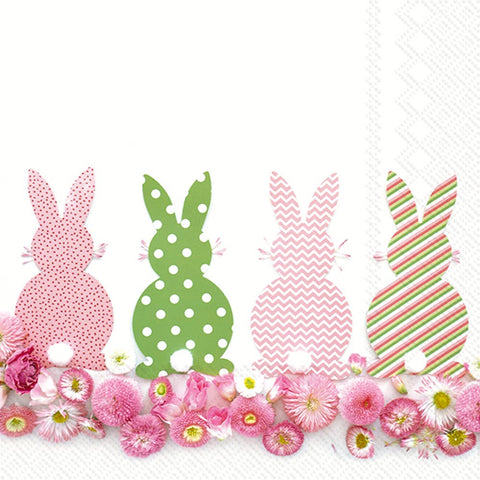 Paper Cocktail Napkins Pack Of 20 Easter  Daisy Day