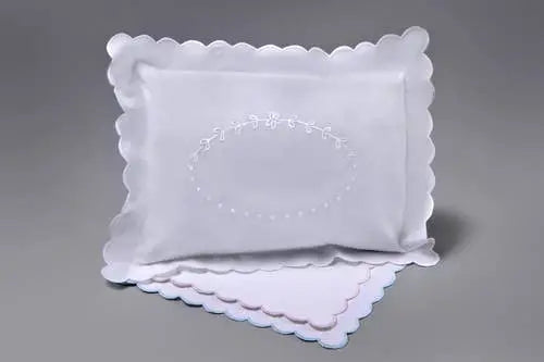 Monogram Crest Baby/Boudoir Sham - An Initial Impression