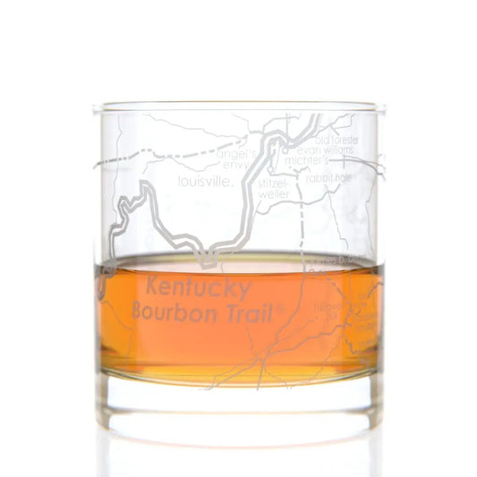 Well Told - Kentucky Bourbon Trail® Map Rocks Glass - An Initial Impression