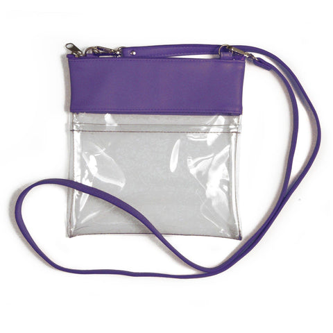 Gameday Crossbody in Vegan Leather - Purple - An Initial Impression