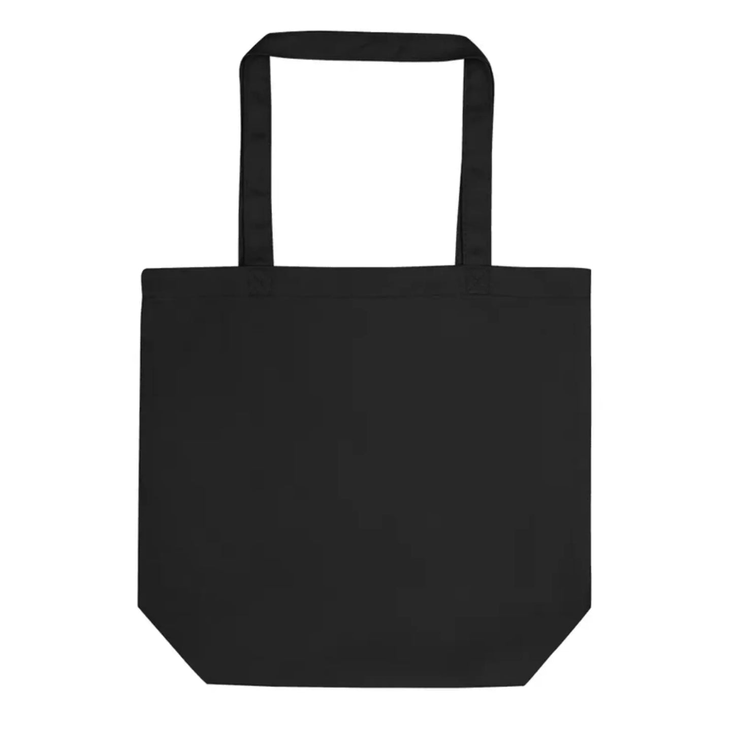 Eco Tote Bag printful An Initial Impression Black