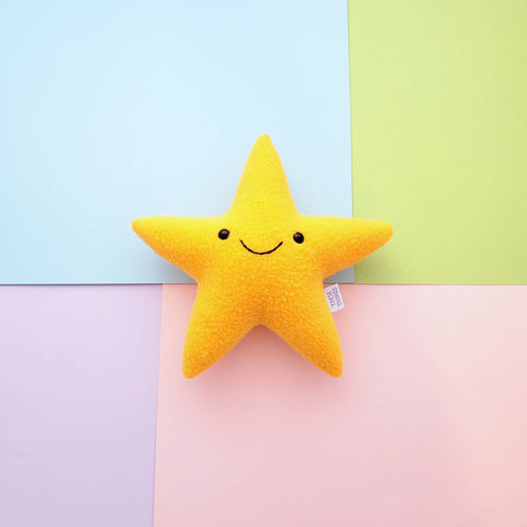 These Things - happy star plushie