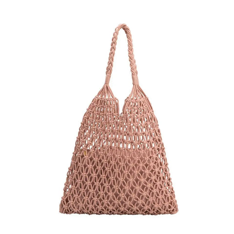 Melie Bianco - SALE Izzy Medium Shoulder Bag in Blush - An Initial Impression
