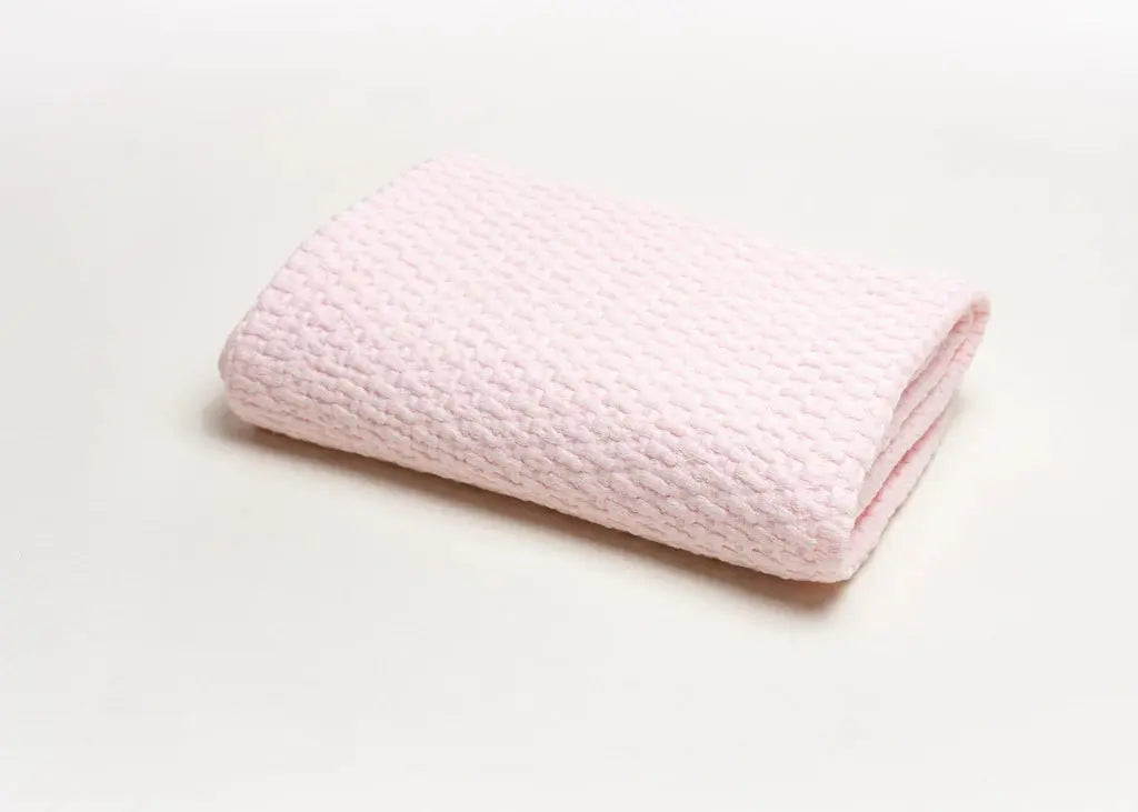 White Stonewashed Basket Weave Throw With Binding 774 - An Initial Impression