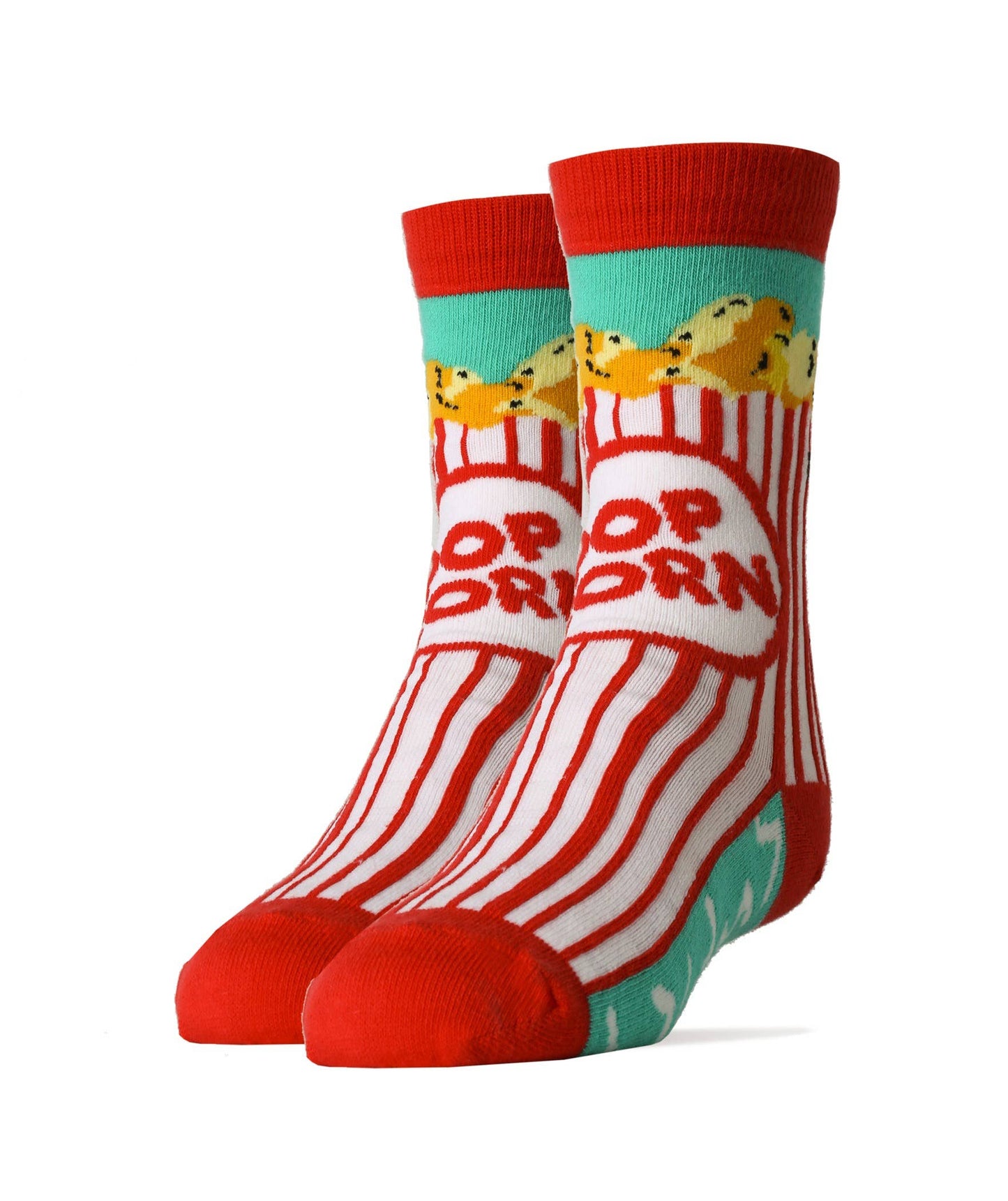 Box O' Popcorn | Kid's Funny Cotton Crew Socks