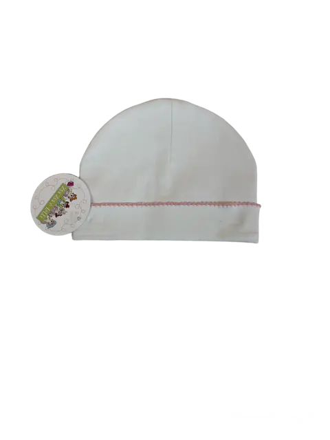 Layette - Hat (Picot Trim)