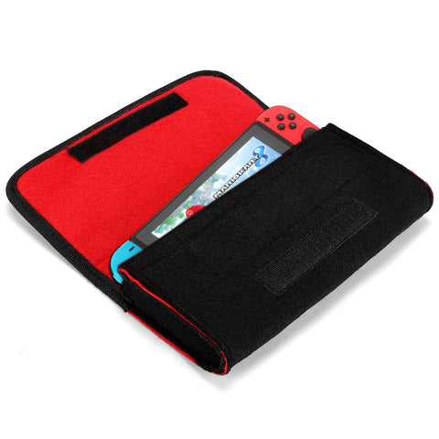 Custom Game Console Storage Bag Protective Cover with 5 Game Card Slots