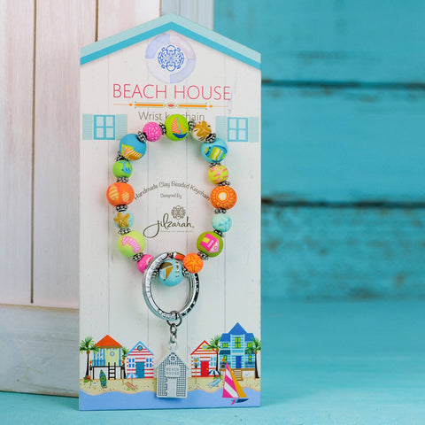 JILZARAH - Beach House Carded Keychain