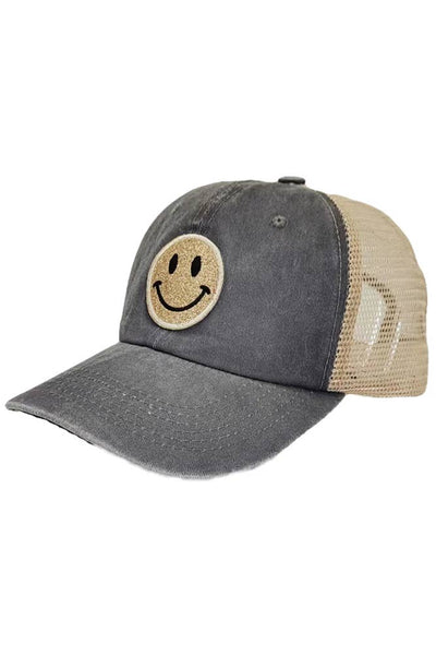 Hana - Smile Patch Mesh back Baseball Cap - An Initial Impression