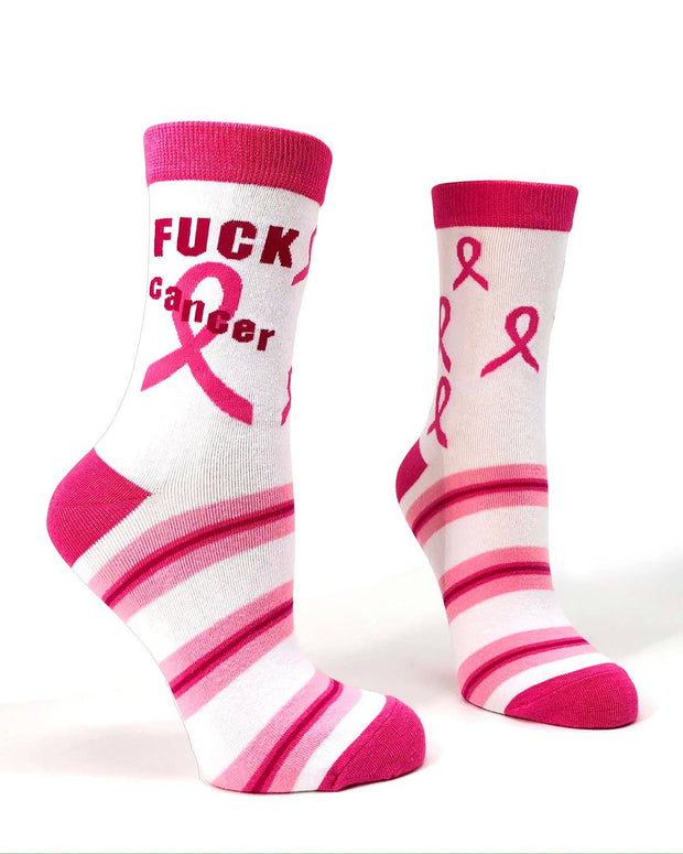 F**k Cancer Women's Crew Socks - An Initial Impression